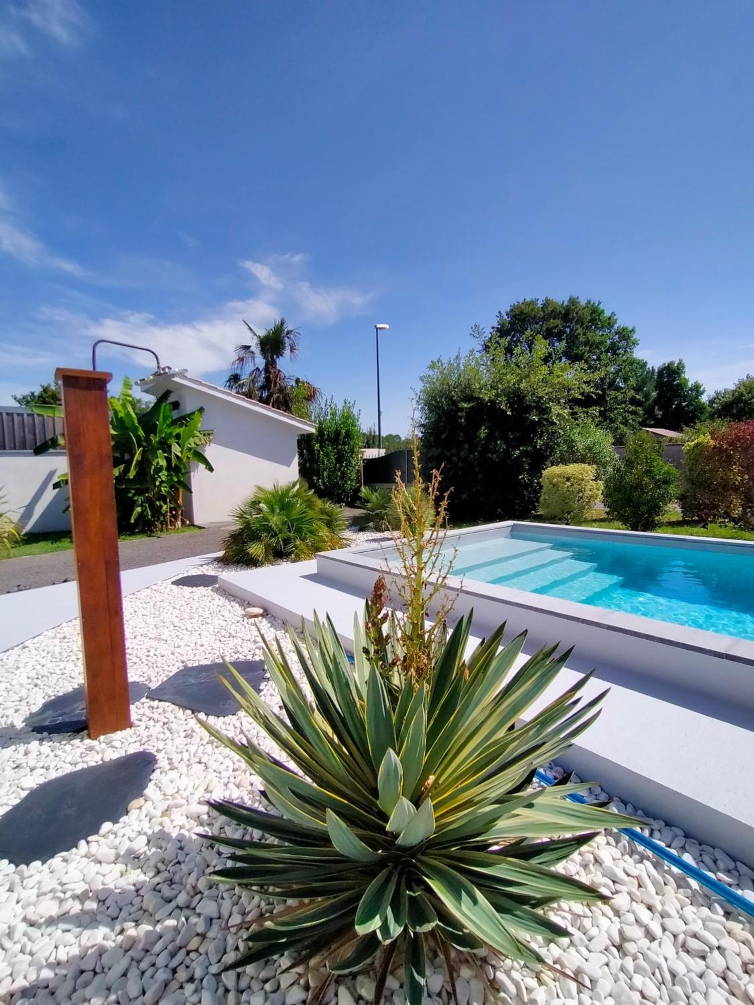Gite Avec Piscine Et Espace Bien-Etre Partages Entre Bordeaux Et Lacanau Ocean (Adults Only) Brach Eksteriør billede